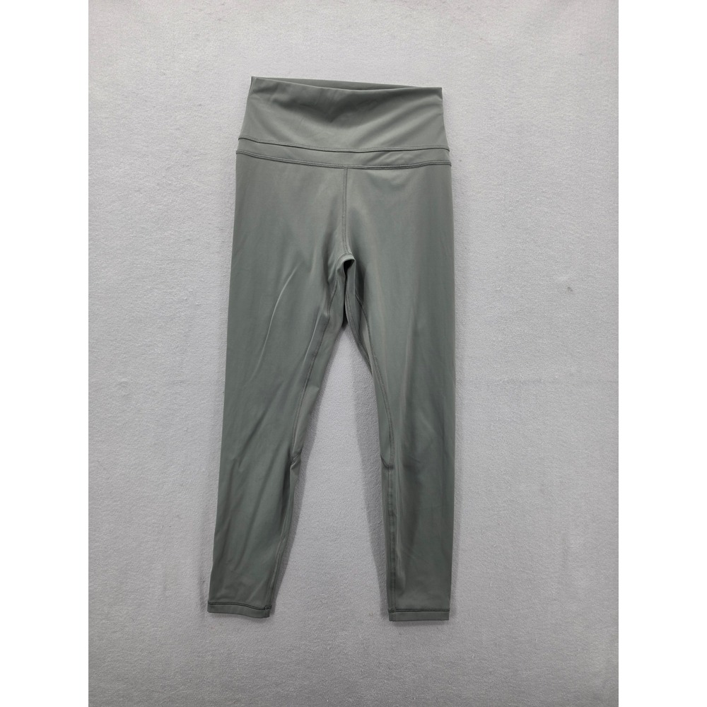 CRZ YOGA High Waisted Athletic Leggings Sage Green Size Small 4/6 Workout Tights